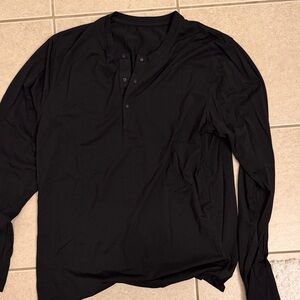 Lululemon fundamental button down t shirt